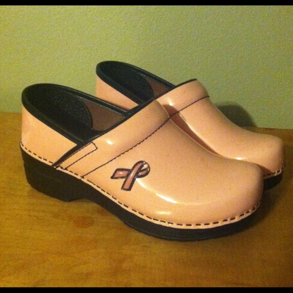 Pink Dansko shoes